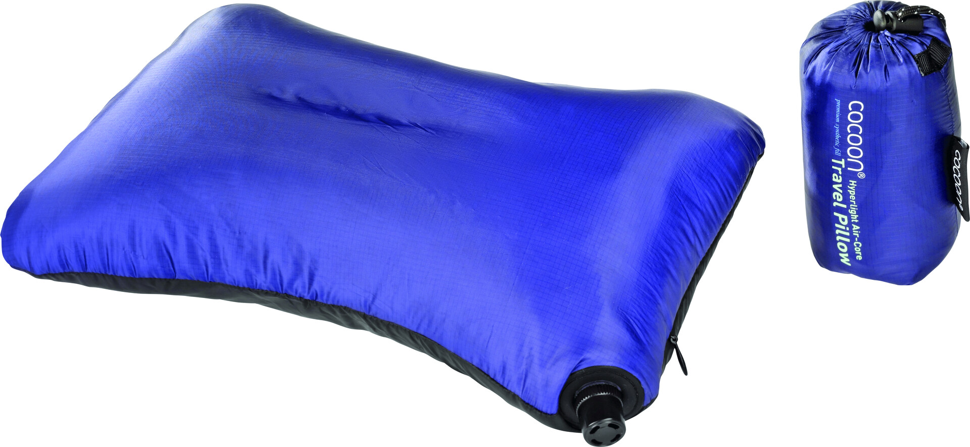 Grey Cocoon Kissen Air Core Pillow Ultralight Light Blue 